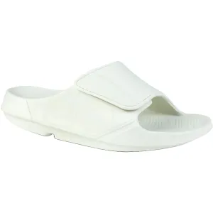 Oofos OOAHH Sport Flex Slide - Cosmic Gray Shoes Oofos Women