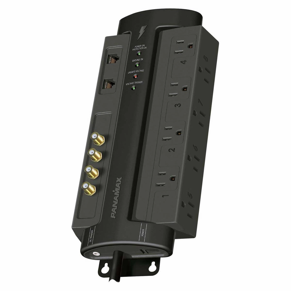 Panamax M8-AV-PRO Hi-Definition 8 Outlet Surge Protector Power Protection,Surge Protectors,Voltage Regulators