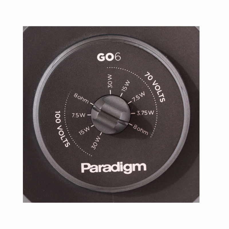 Paradigm Go 6 2 Driver,2-Way,6" Driver (Pair)