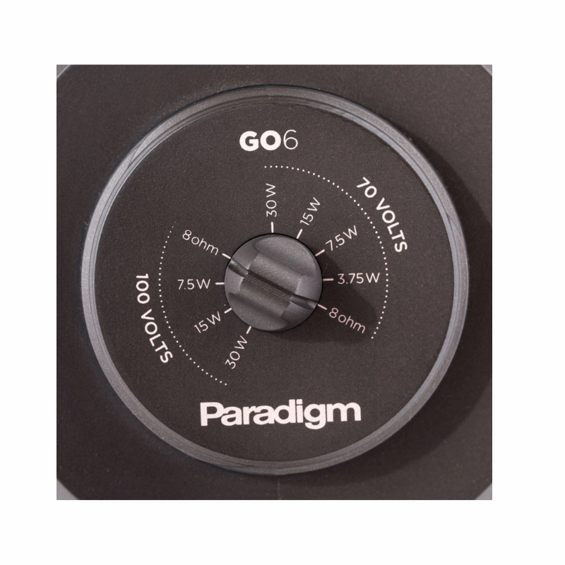 Paradigm Go 6 2 Driver,2-Way,6" Driver (Pair)