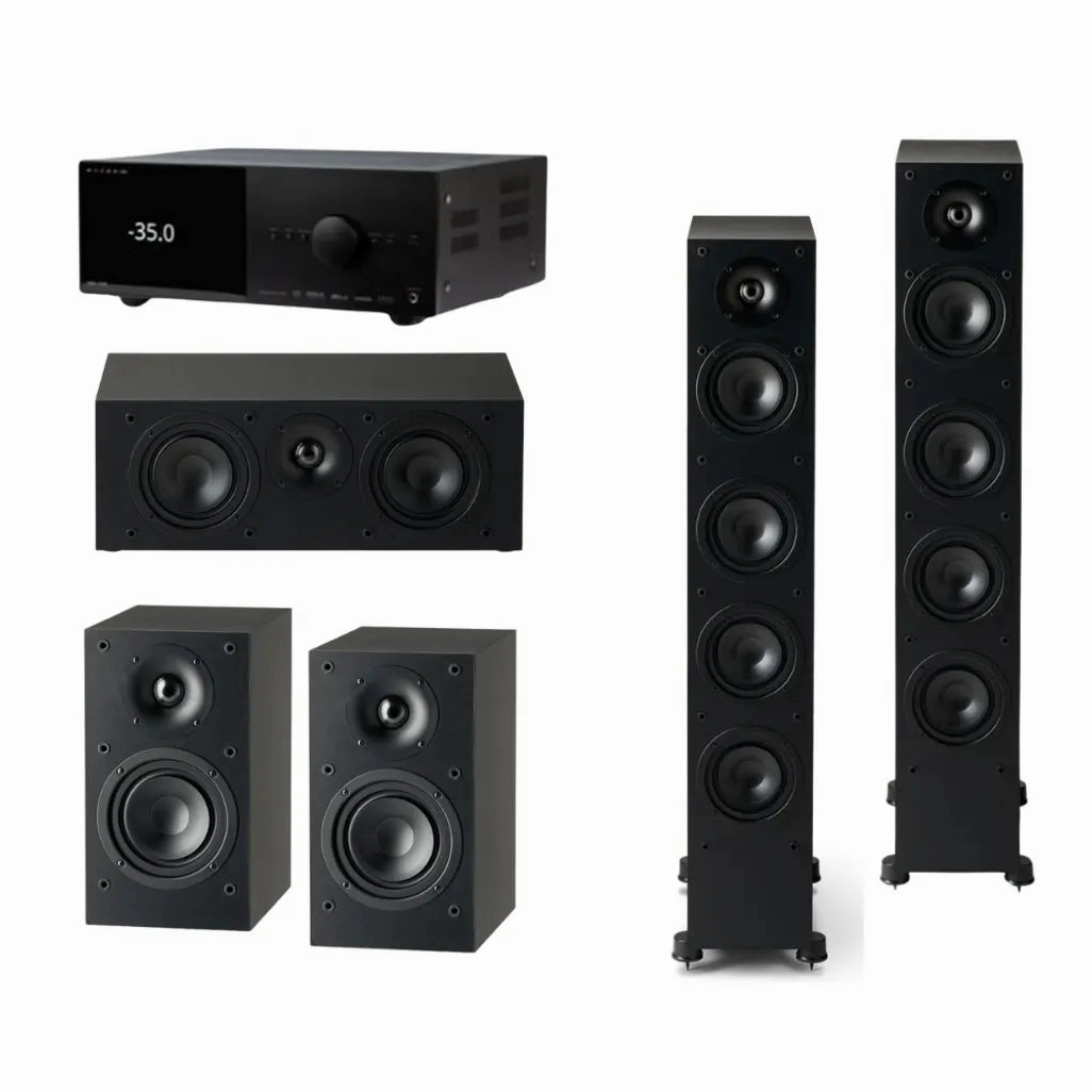 Paradigm Monitor 6000F with MRX540 5.1 System (Black)