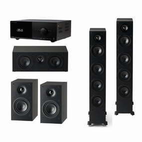 Paradigm Monitor 6000F with MRX540 5.1 System (Black)