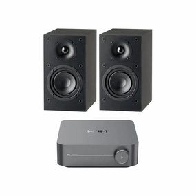 Paradigm Monitor SE Atom (Black)/WiiM AMP Combo
