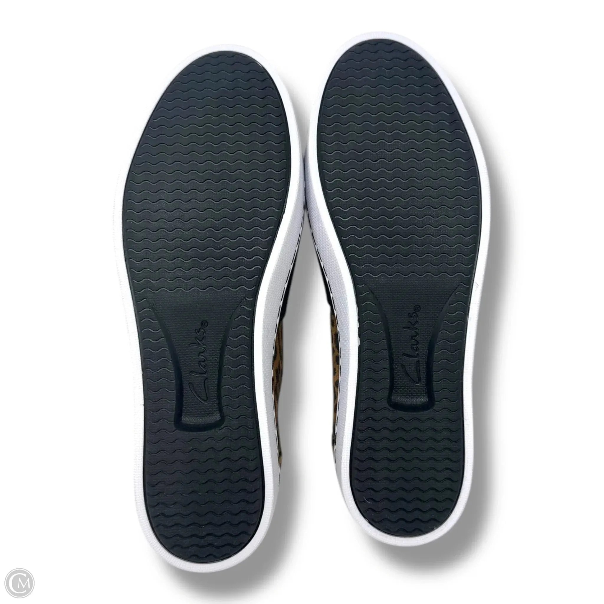 Pawley Wes Womens Suede Slip-On Sneakers By Clarks In Leopard Print, Size: 7 clarks