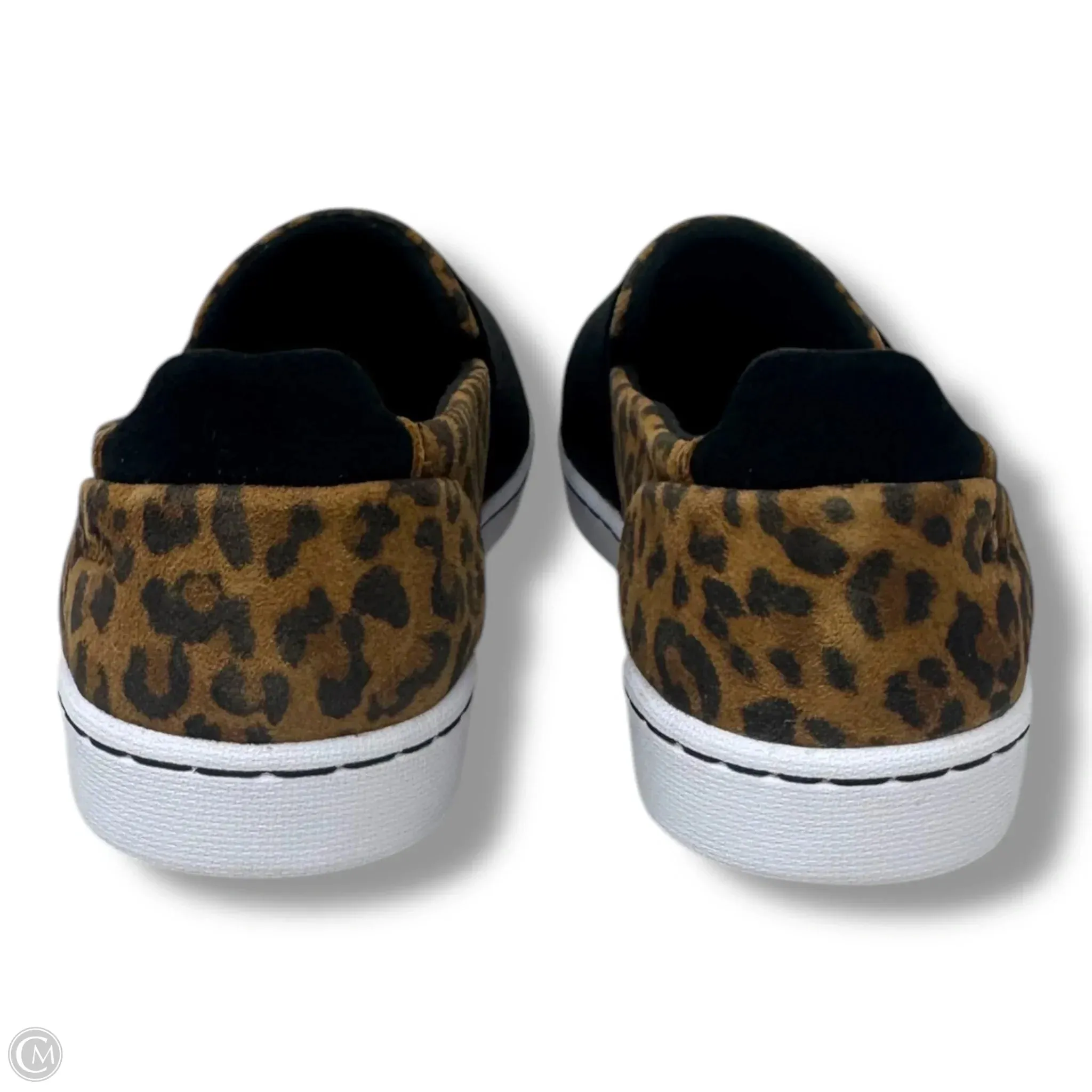 Pawley Wes Womens Suede Slip-On Sneakers By Clarks In Leopard Print, Size: 7 clarks