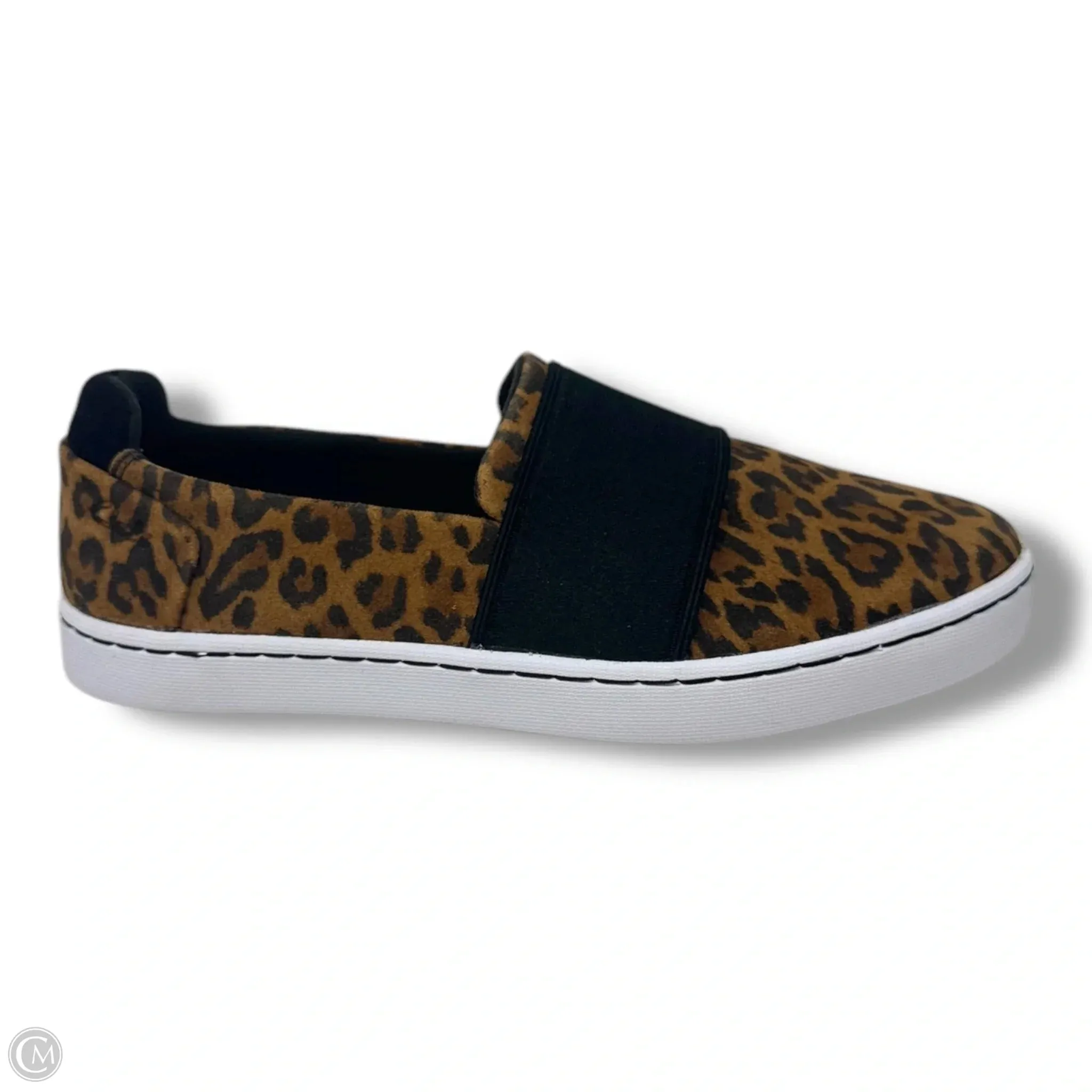 Pawley Wes Womens Suede Slip-On Sneakers By Clarks In Leopard Print, Size: 7 clarks