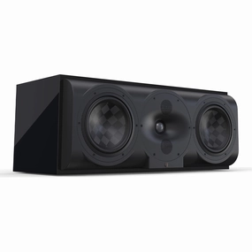 Perlisten Audio S5c Center Channel Speaker - Each (Piano Black) Center Channel Speakers,Home Theater Center,Dialog Speakers