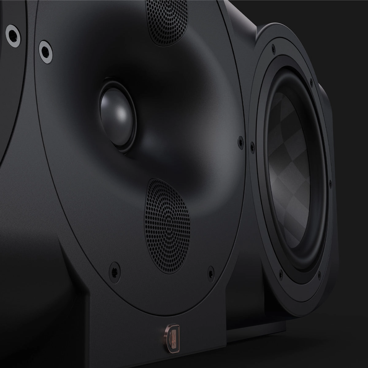 Perlisten Audio S5c Center Channel Speaker - Each (Piano Black)