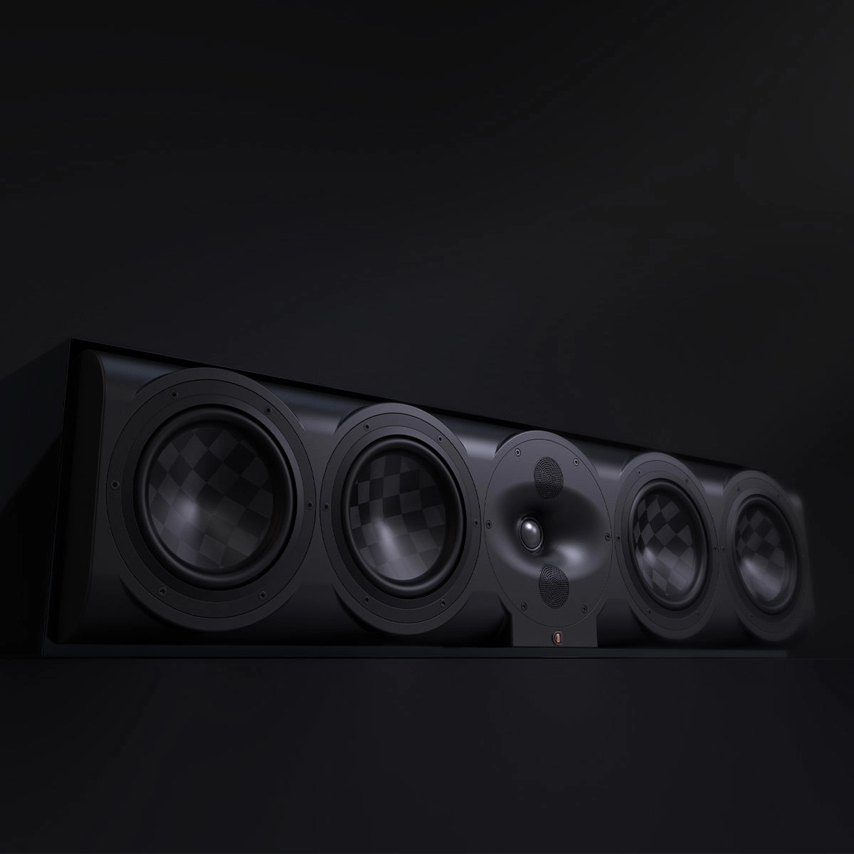 Perlisten Audio S7c Center Channel Speaker -Each (Piano Black)