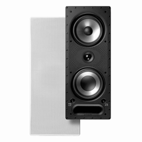Polk Audio 265-RT Vanishing In-Wall 3-Way Speaker In Wall & In Ceiling Speakers,Recessed Speakers,Flush Mount Audio