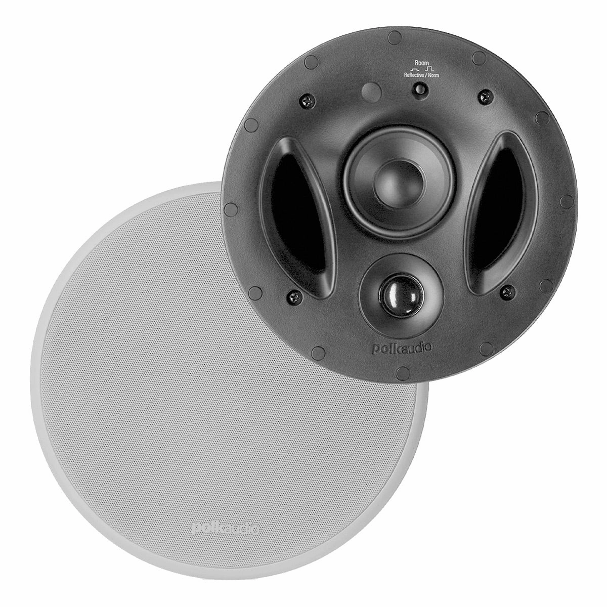 Polk Audio 70-RT Vanishing 7" In-Ceiling 3-Way Speaker - Each In Wall & In Ceiling Speakers,Recessed Speakers,Flush Mount Audio