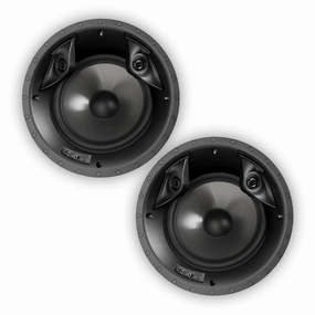 Polk Audio 80F/X-RT Vanishing 8" In-Ceiling Speakers - Pair In Wall & In Ceiling Speakers,Recessed Speakers,Flush Mount Audio