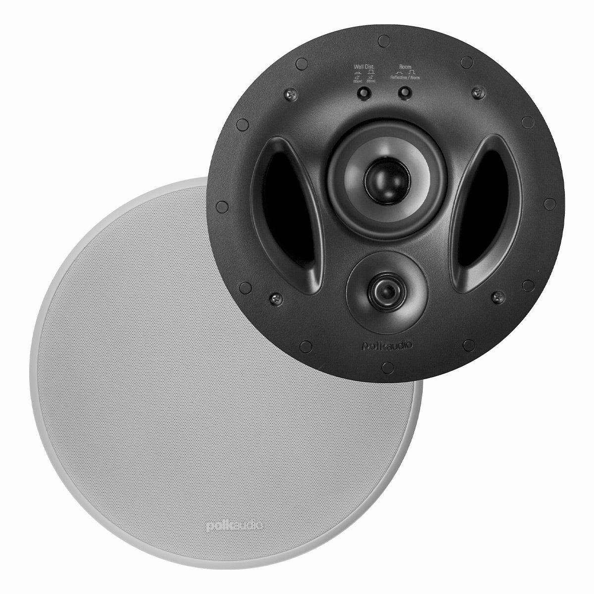 Polk Audio 900-LS Vanishing 9" In-Ceiling 3-Way Speaker - Each In Wall & In Ceiling Speakers,Recessed Speakers,Flush Mount Audio