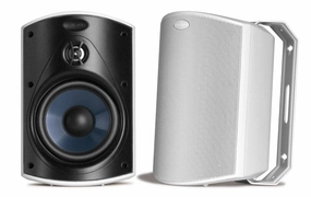 Polk Audio Atrium 4 All-Weather Outdoor Loudspeaker - Pair (White) Outdoor Speakers,Weatherproof Audio,Patio Sound Systems