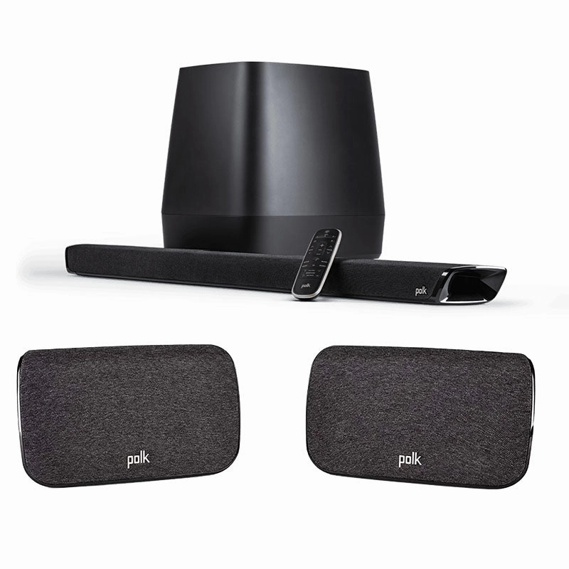 Polk Audio Magnifi 2 Soundbar   SR2 Surround System Soundbars,Home Theater Bars,Flat Panel Audio