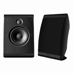Polk Audio OWM3 Compact Multi-Application Satellite Speaker - Pair (Black) Surround Sound Speakers,Multichannel Audio,5.1 Systems