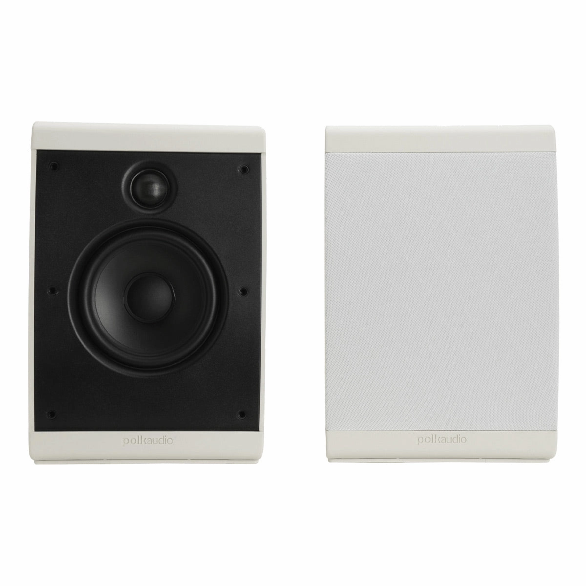 Polk Audio OWM3 Compact Multi-Application Satellite Speaker - Pair (White) Surround Sound Speakers,Multichannel Audio,5.1 Systems