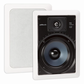 Polk Audio RC65i 6.5" In-Wall 2-Way Speakers - Pair In Wall & In Ceiling Speakers,Recessed Speakers,Flush Mount Audio