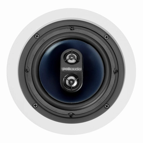 Polk Audio RC6S In-Ceiling Speaker - Each (White) In Wall & In Ceiling Speakers,Recessed Speakers,Flush Mount Audio