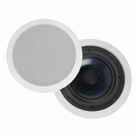 Polk Audio RC80i 8" In-Ceiling 2-Way Speakers - Pair In Wall & In Ceiling Speakers,Recessed Speakers,Flush Mount Audio