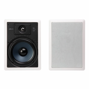 Polk Audio RC85i 8" In-Wall 2-Way Speakers - Pair In Wall & In Ceiling Speakers,Recessed Speakers,Flush Mount Audio