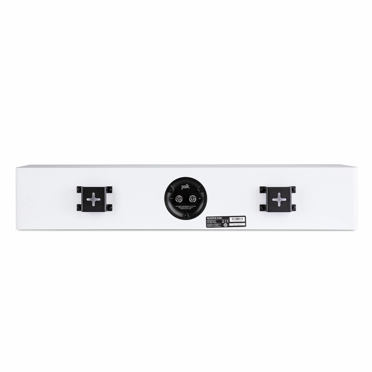 Polk Audio Reserve 350 Slim Center Channel LCR Speaker (White)