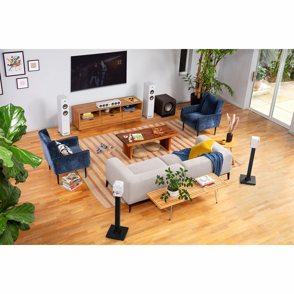 Polk Audio Signature Elite ES10 Surround Speakers - Pair (White)