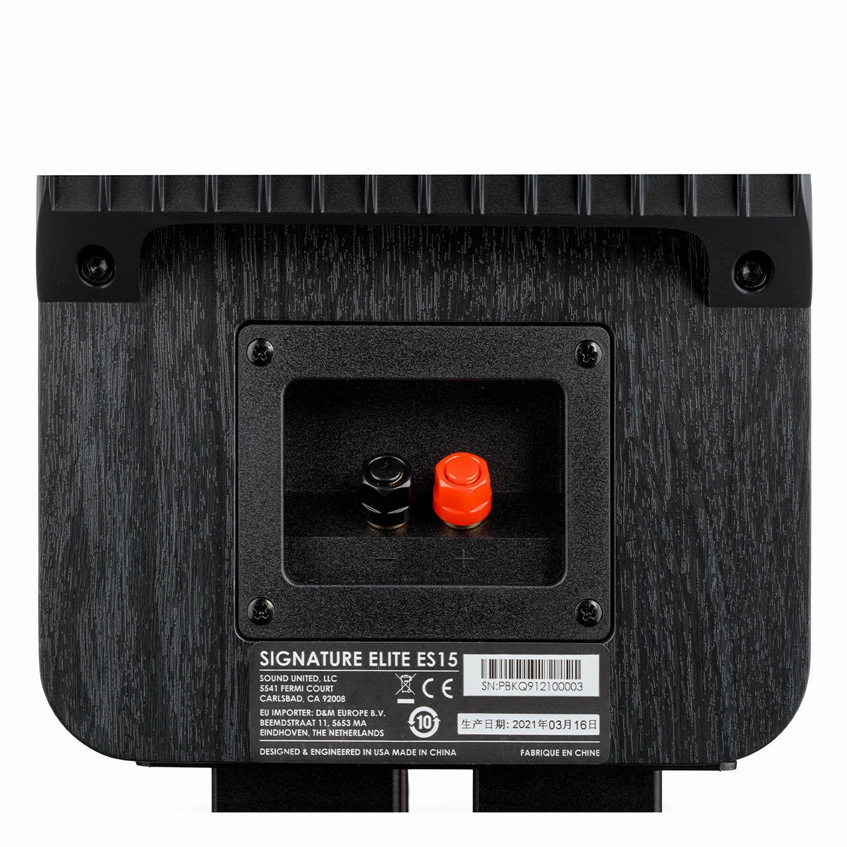 Polk Audio Signature Elite ES15 Compact Bookshelf Speakers - Pair (Black)