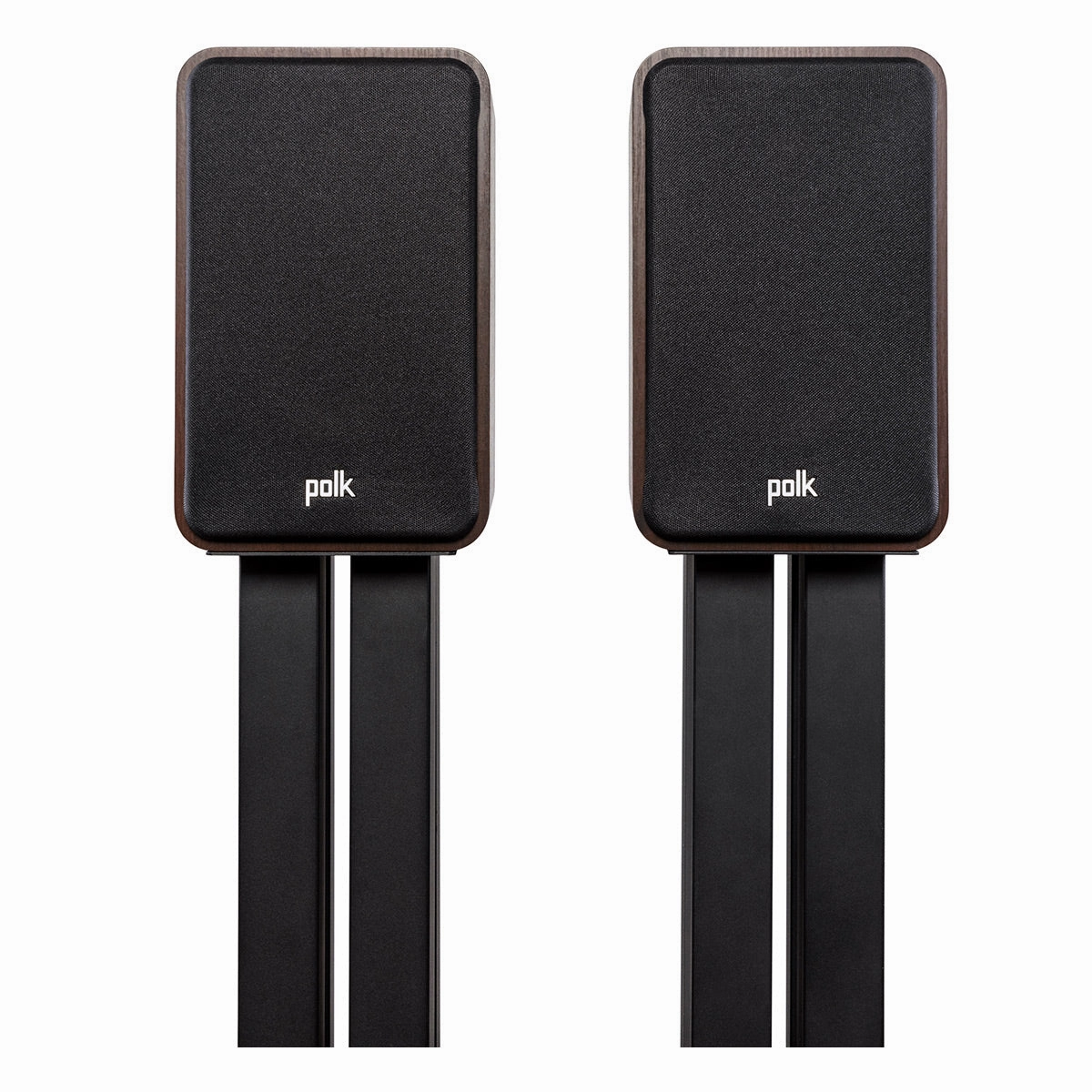 Polk Audio Signature Elite ES15 Compact Bookshelf Speakers - Pair (Walnut)