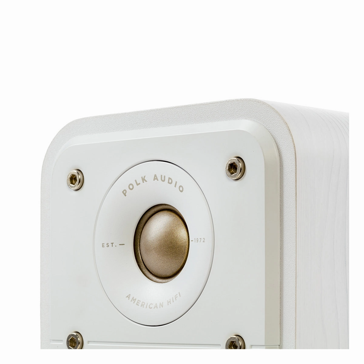 Polk Audio Signature Elite ES15 Compact Bookshelf Speakers - Pair (White)