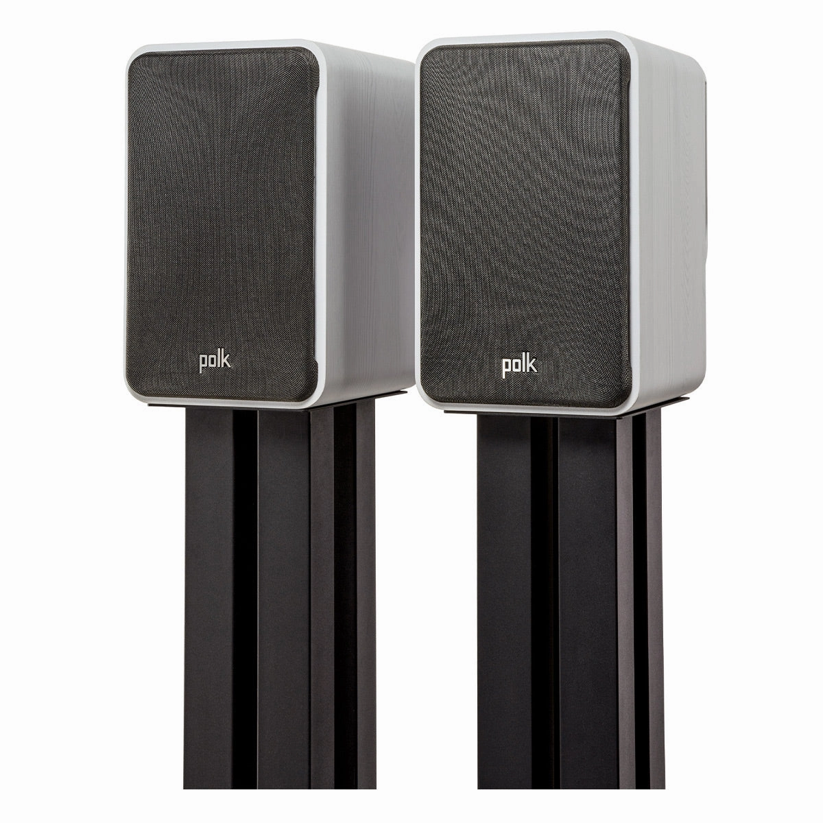 Polk Audio Signature Elite ES15 Compact Bookshelf Speakers - Pair (White)