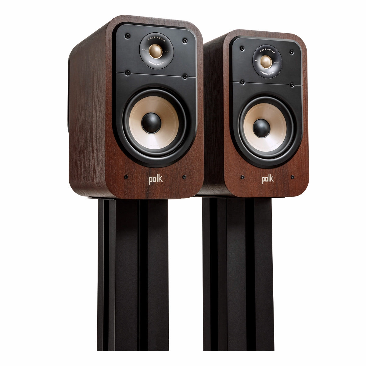 Polk Audio Signature Elite ES20 Bookshelf Speakers - Pair (Walnut)