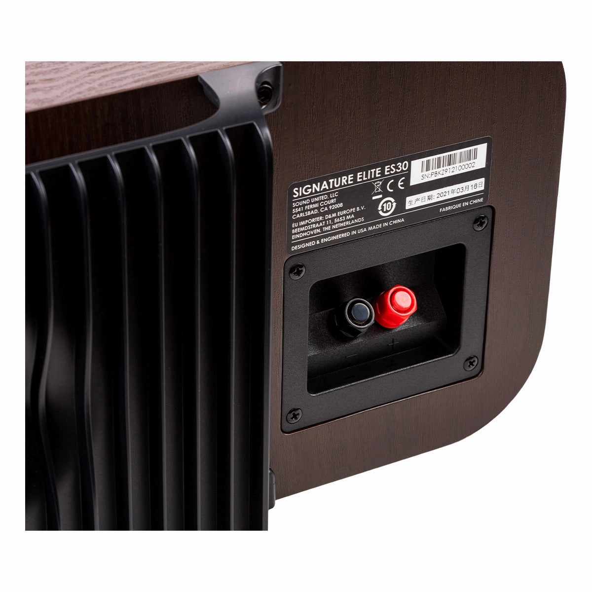 Polk Audio Signature Elite ES30 Center Channel Speaker (Walnut)
