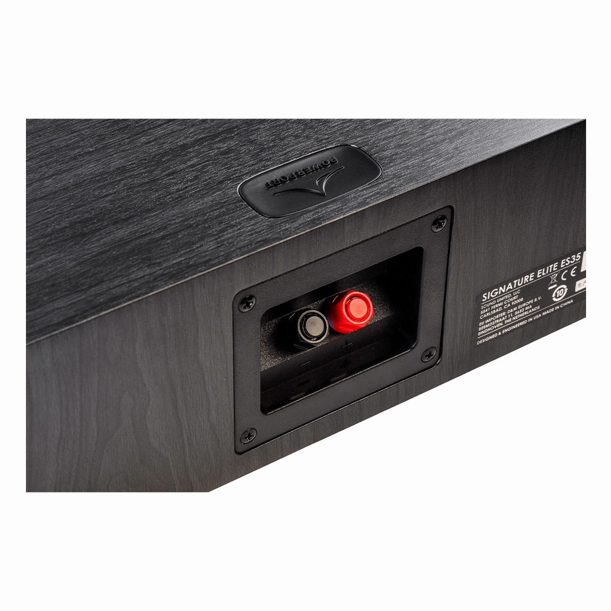 Polk Audio Signature Elite ES35 Slim Center Channel Speaker (Black)
