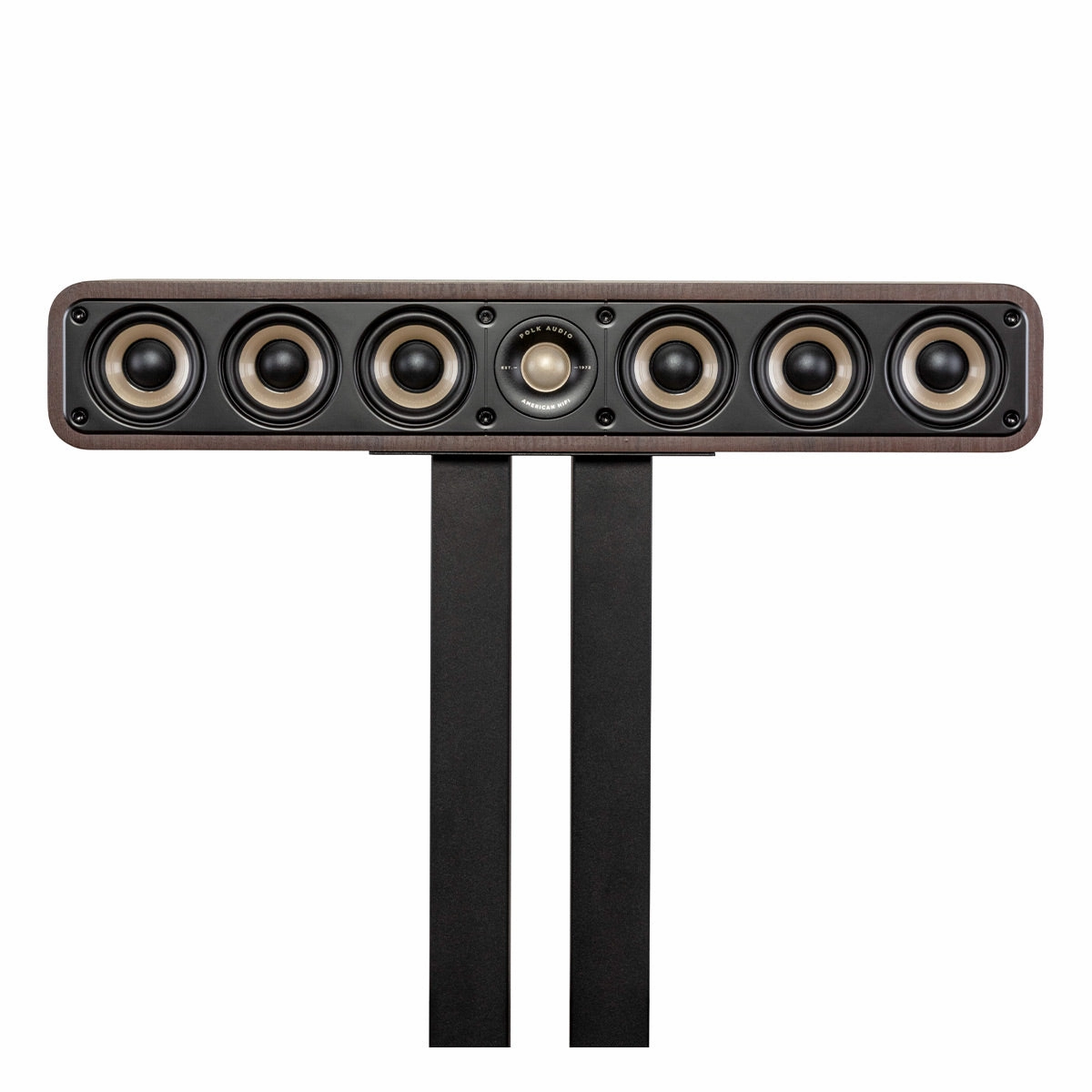 Polk Audio Signature Elite ES35 Slim Center Channel Speaker (Walnut) Center Channel Speakers,Home Theater Center,Dialog Speakers