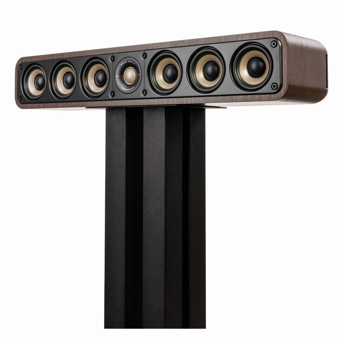 Polk Audio Signature Elite ES35 Slim Center Channel Speaker (Walnut)
