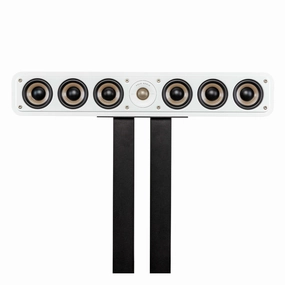 Polk Audio Signature Elite ES35 Slim Center Channel Speaker (White) Center Channel Speakers,Home Theater Center,Dialog Speakers