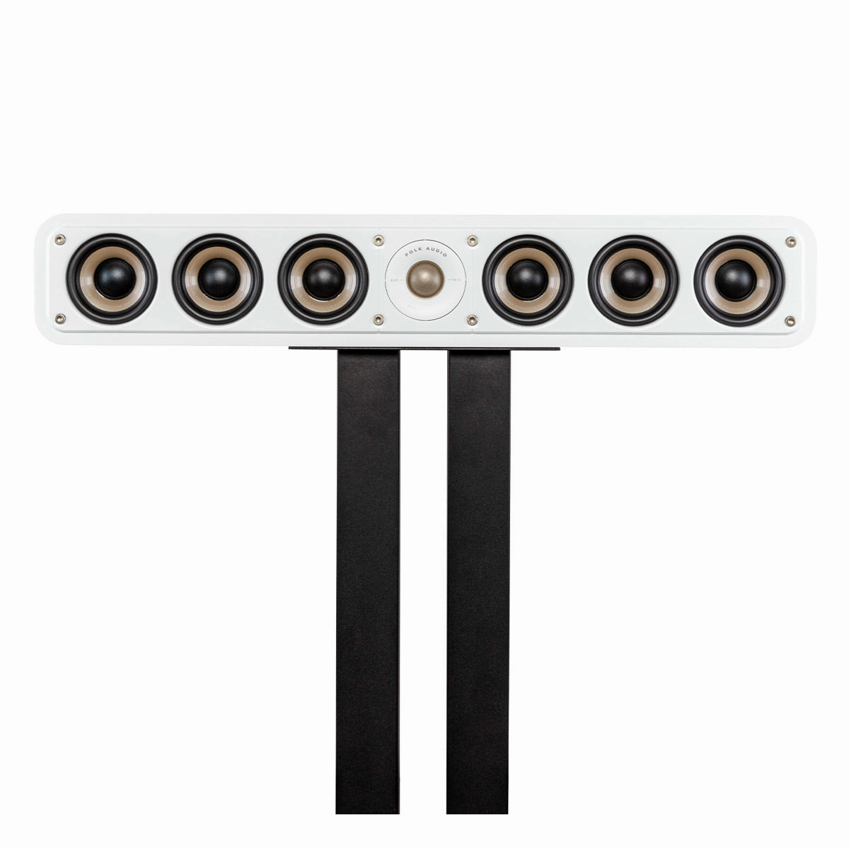 Polk Audio Signature Elite ES35 Slim Center Channel Speaker (White) Center Channel Speakers,Home Theater Center,Dialog Speakers