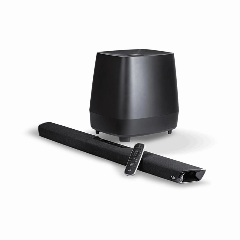 Polk MagniFi 2 High-Performance Home Theatre Soundbar & Wireless Subwoofer System (Each) Soundbars,Home Theater Bars,Flat Panel Audio