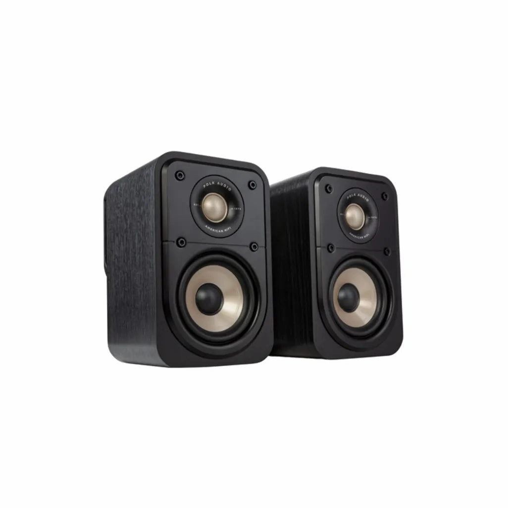 Polk Signature Elite ES10 Bookshelf Speakers (Pair) hi-fi analog preamp,hi-fi dynamic range audio,hi-fi stereo for TV