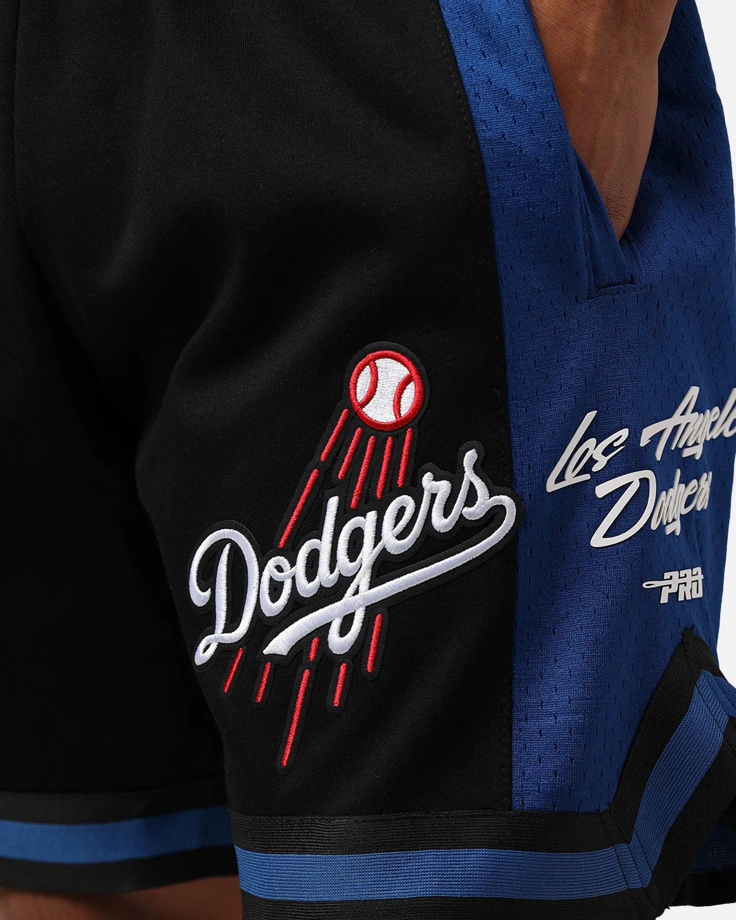 Pro Standard Los Angeles Dodgers Fast Lane Dark 2.0 Shorts Black/Blue