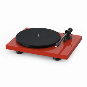 Pro-Ject: Debut Carbon EVO Turntable - High Gloss Red Record player,Vinyl Player,Analog Turntable
