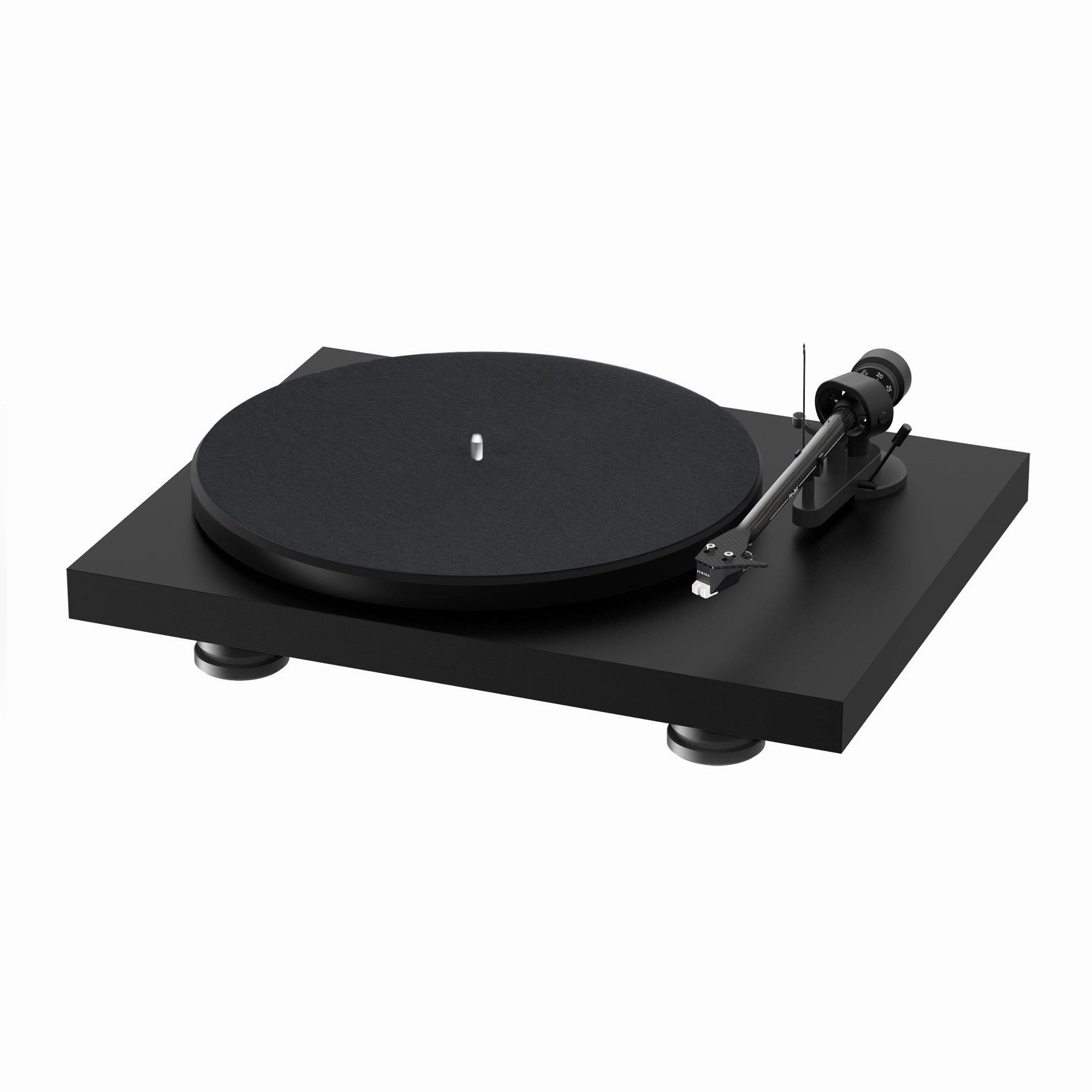 Pro-Ject: Debut Carbon EVO Turntable - Satin Black Record player,Vinyl Player,Analog Turntable