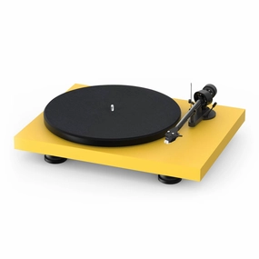 Pro-Ject: Debut Carbon EVO Turntable - Satin Golden Yellow Record player,Vinyl Player,Analog Turntable