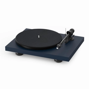 Pro-Ject: Debut Carbon EVO Turntable - Satin Steel Blue Record player,Vinyl Player,Analog Turntable