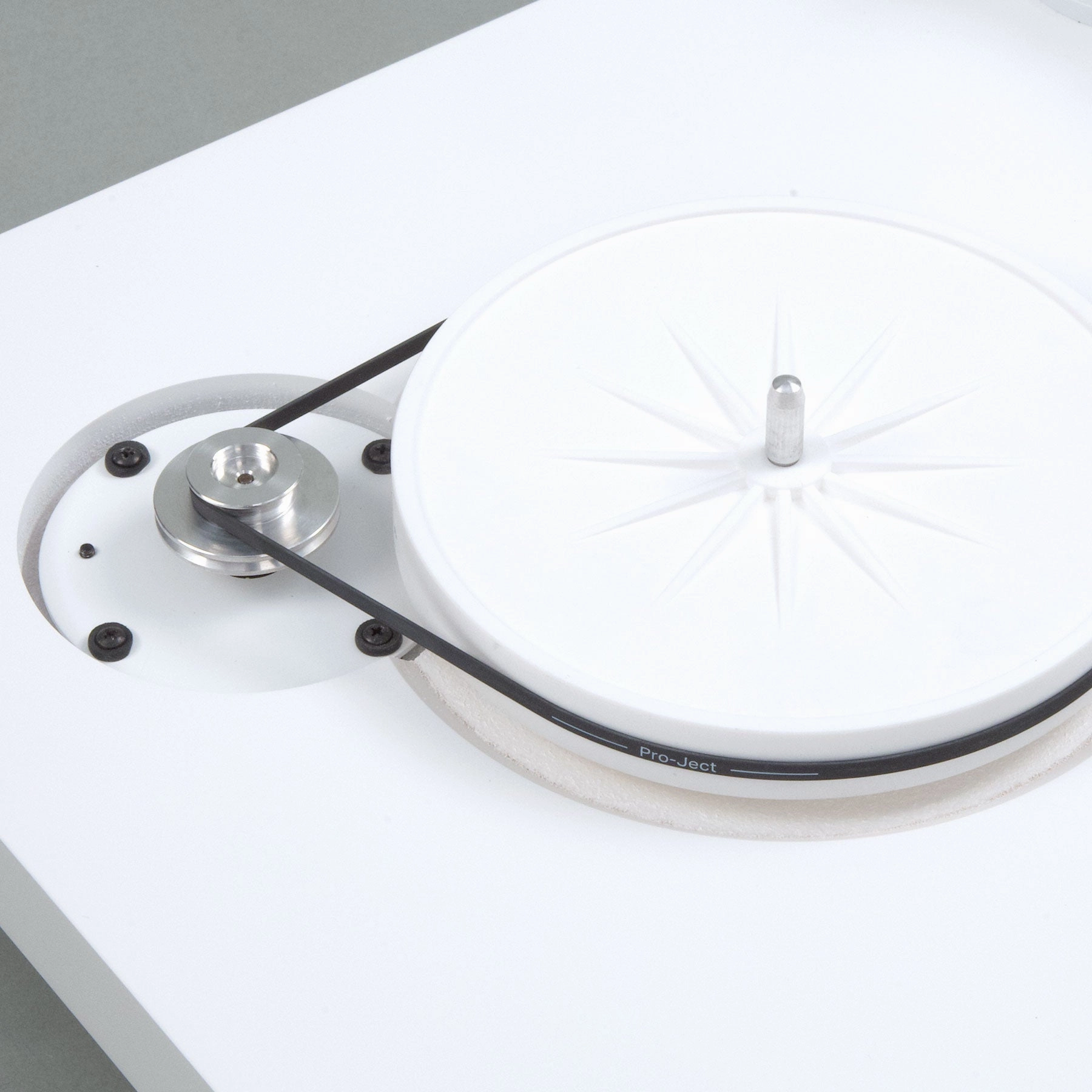Pro-Ject: Debut PRO B Turntable - Special Edition White