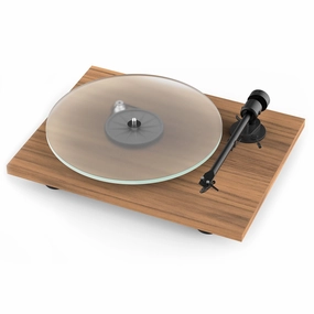 Pro-Ject: T1 BT Bluetooth Turntable - Walnut Record player,Vinyl Player,Analog Turntable