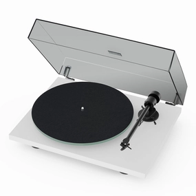 Pro-Ject T1 Evo Turntable with OM10 Cartridge (White)