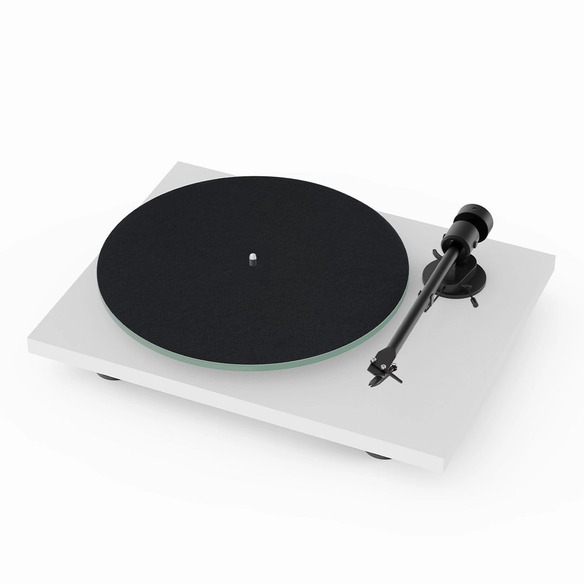 Pro-Ject T1 Evo Turntable with OM10 Cartridge (White)