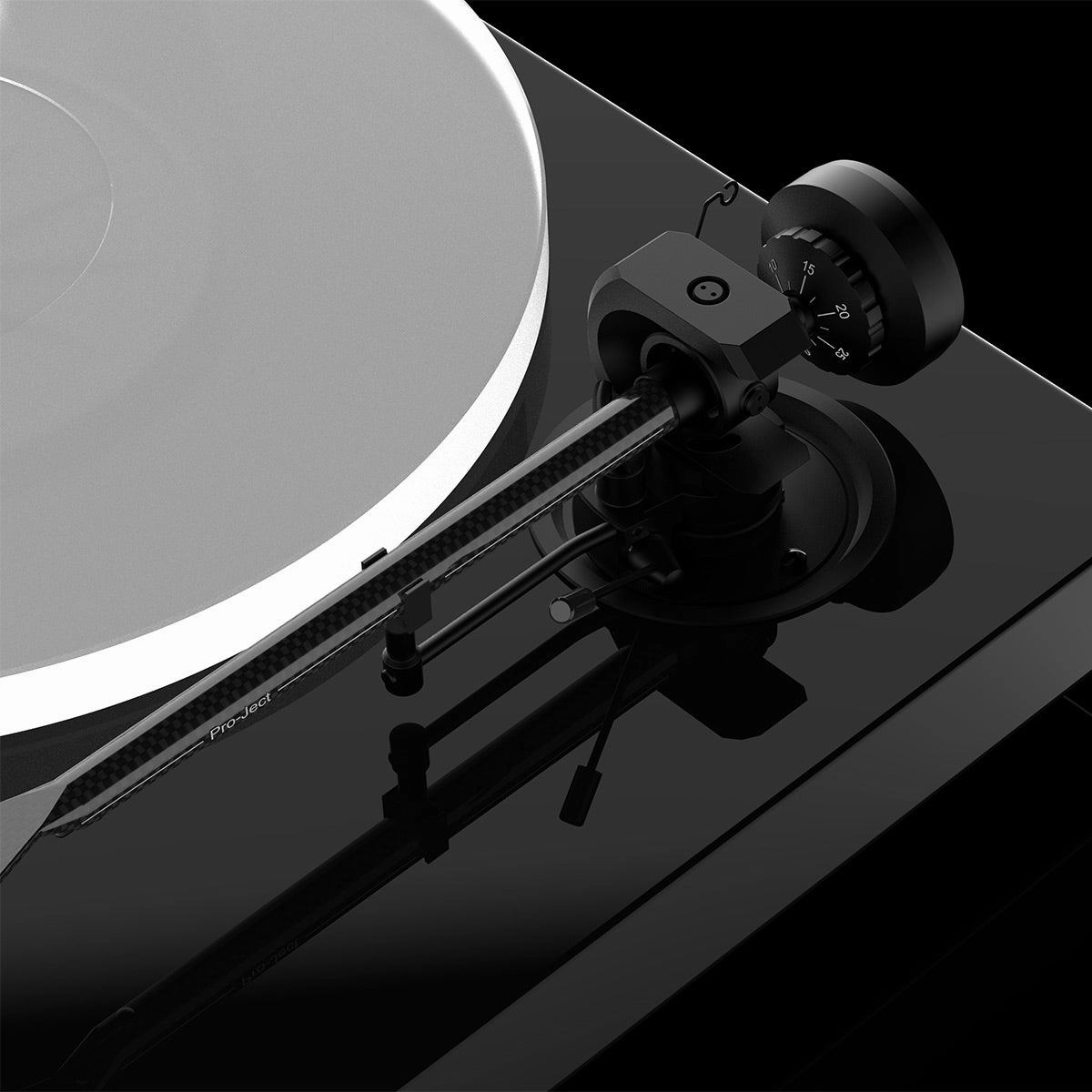 Pro-Ject X1 B Balanced Turntable with Pick it Pro Cartridge (Gloss Black)